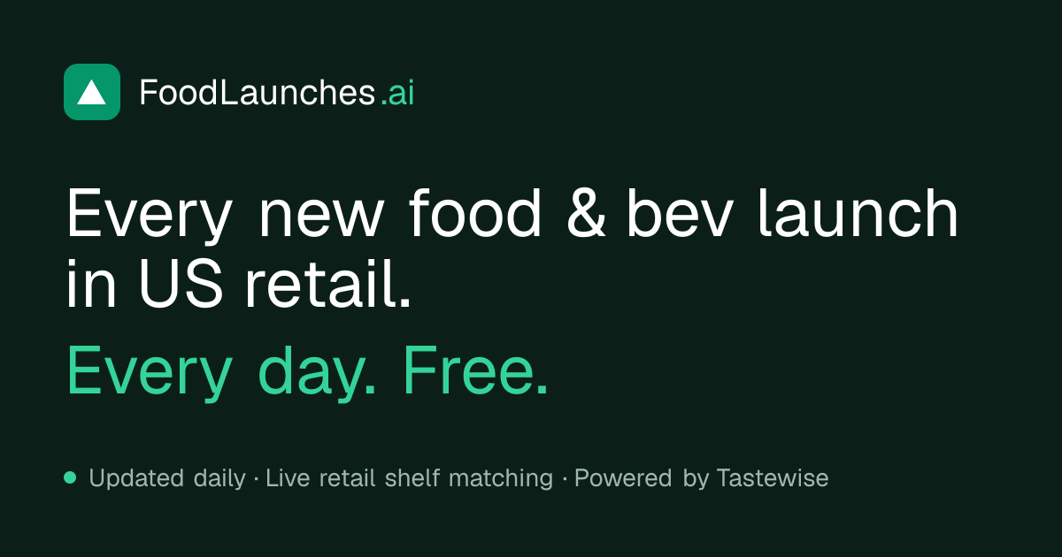 FoodLaunches.ai — Daily Food & Beverage Launch Tracker